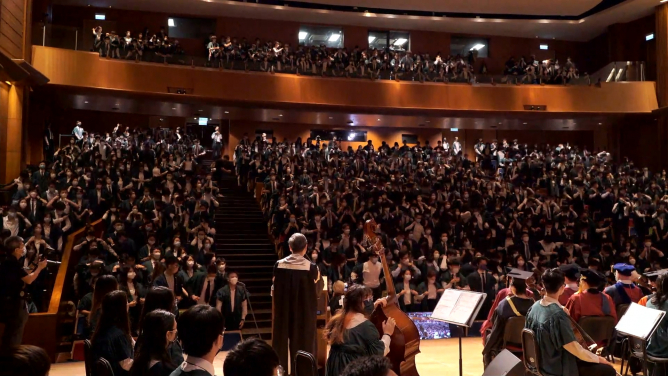 香港大學舉行2022-23學年新生入學禮